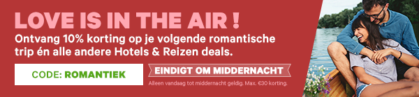 Gebruik de code: ROMANTIEK