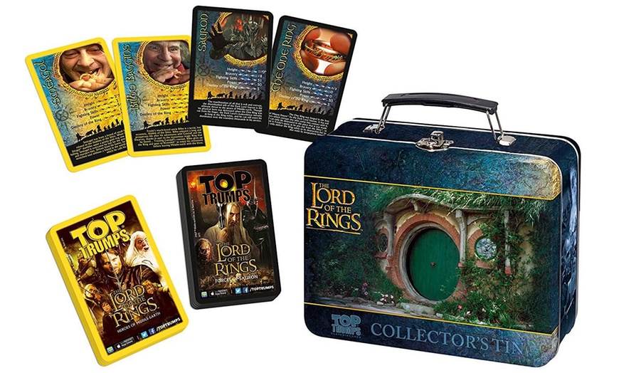 Image 2: Top Trumps LOTR Collector Tin