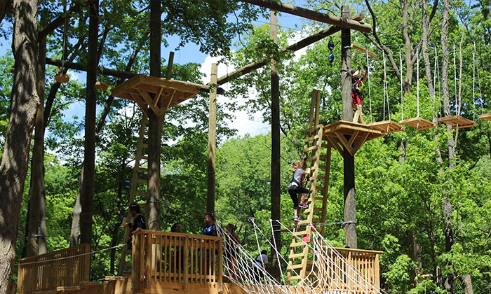 Grand Rapids Treetop Adventure Park in Grand Rapids, MI | Groupon