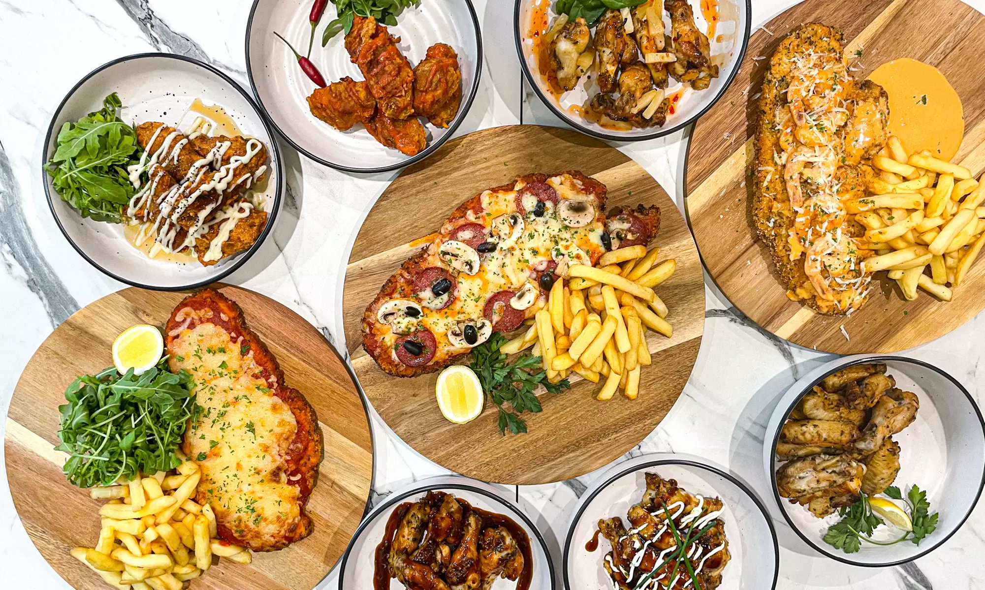 Satisfy Your Cravings with Italian Feast for Two or Four People