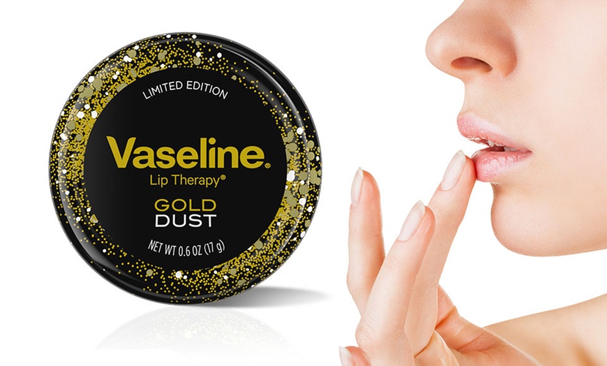 Image 2: Vaseline Gold Dust Lip Tin