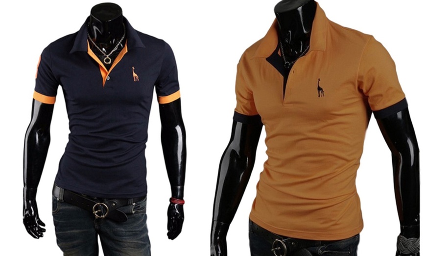 Image 5: Men's Polo T-Shirts