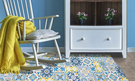 Passatoia tappeto antiscivolo con stampa digitale, disponibile in varie dimensioni e fantasie