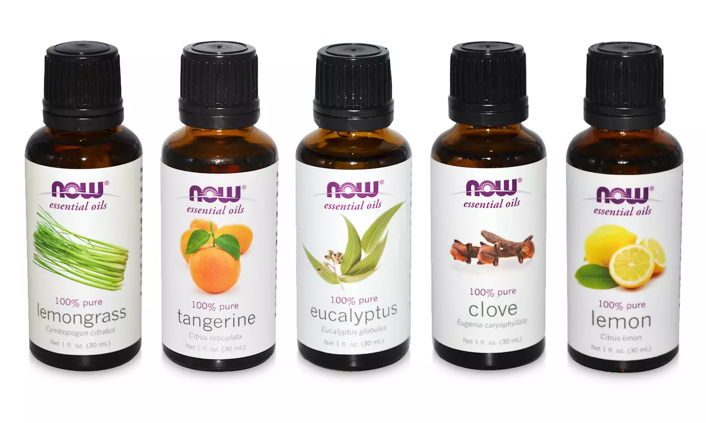 Now Foods Essential Oil Starter Kit (5-Pack) - Primary Image