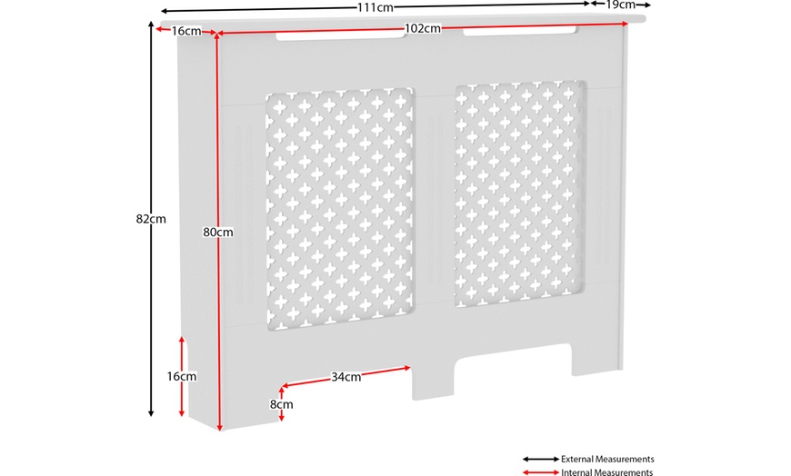 Image 8: Oxford Radiator Cover