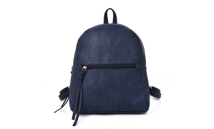 Image 14: Zipped Backpack