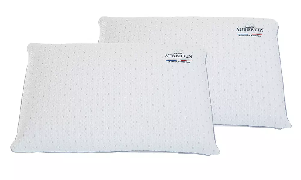 Oreiller "Malva" avec mousse HR et extrait de fleurs de guimauve