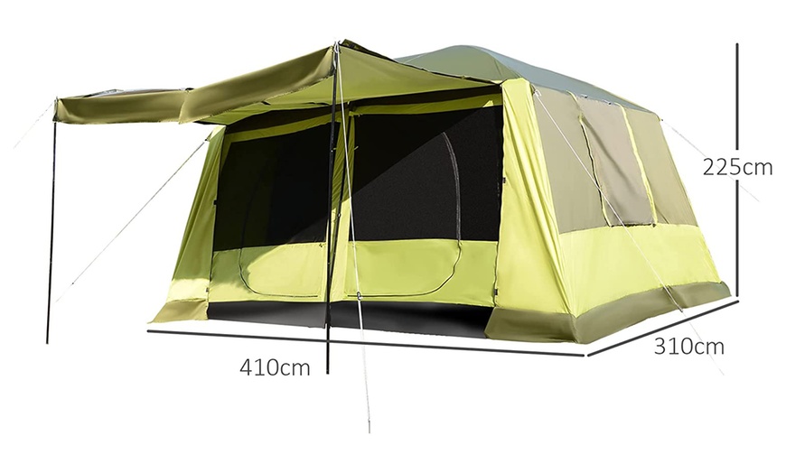 Image 4: Outsunny Camping Tents