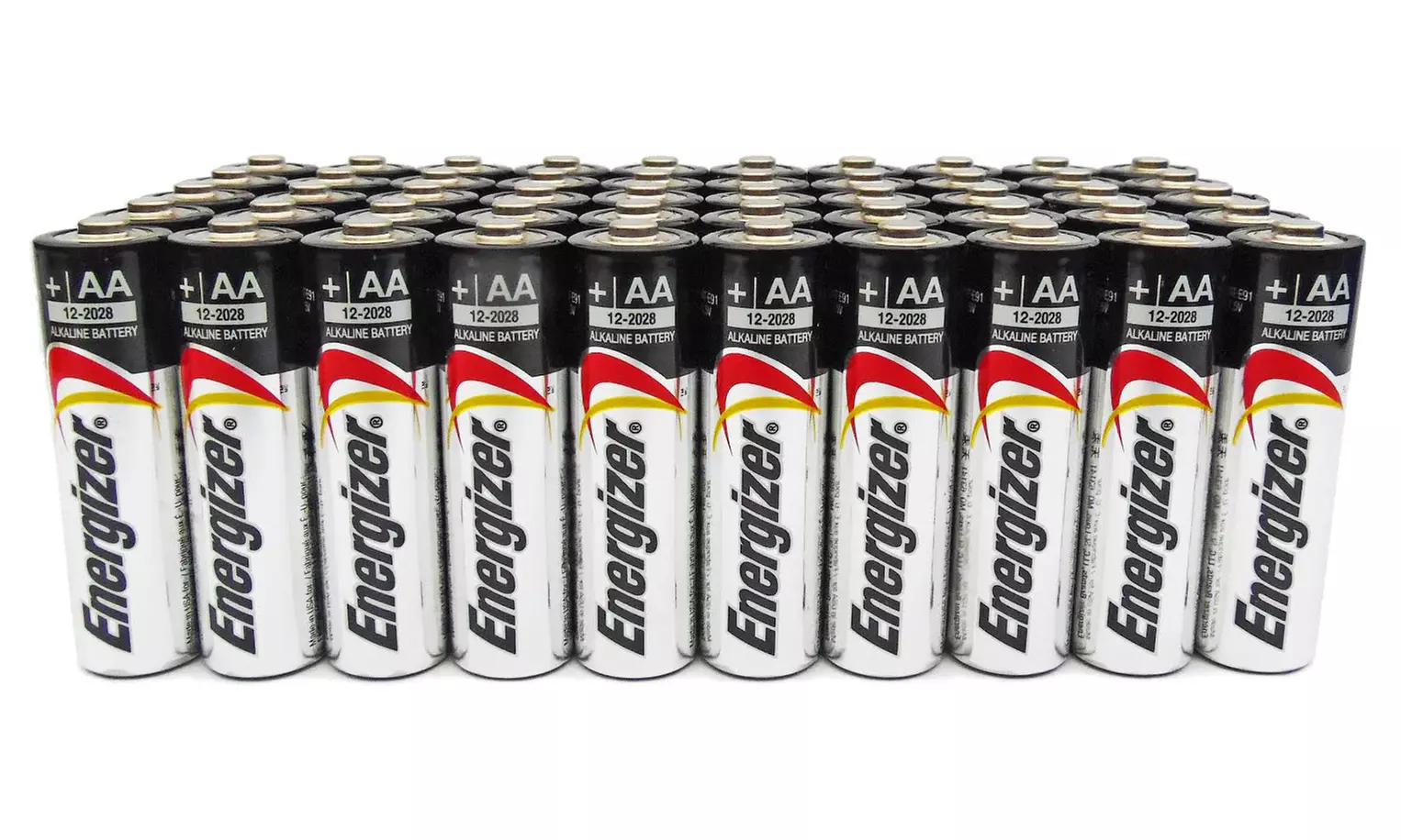 Energizer Max AA or AAA Alkaline Batteries (50-Pack) - Primary Image
