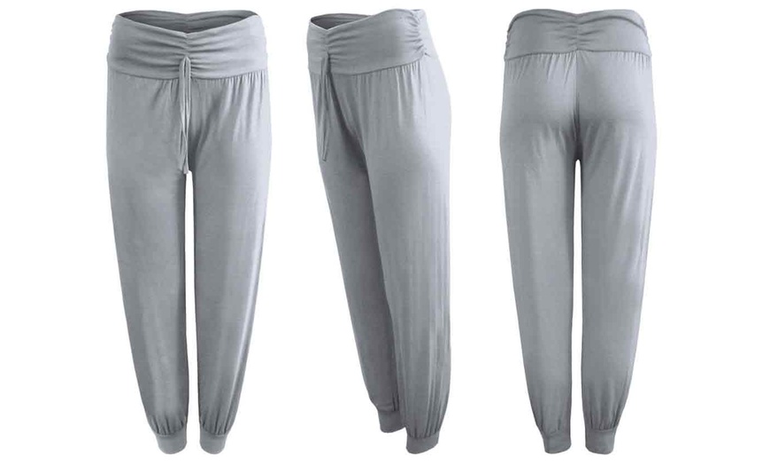 Image 6: Jersey Harem Trousers