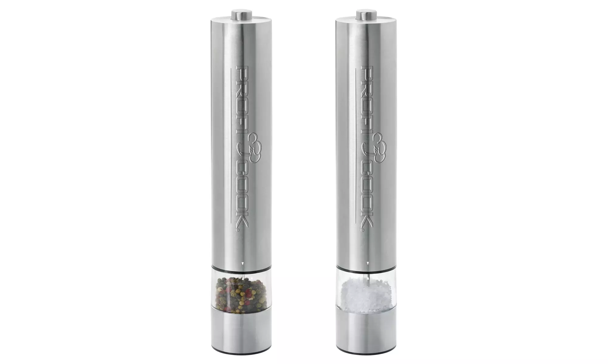 Proficook elektrisches Salz- und Pfeffermühlen-Set