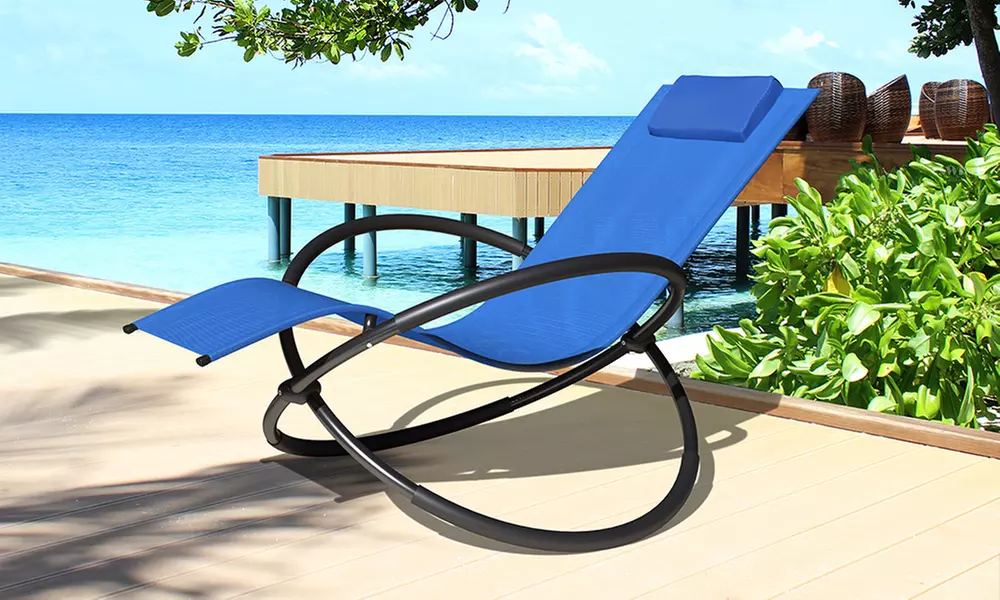 Chaise de jardin longue effet Zero Gravity Swing & Harmonie® - Image 5