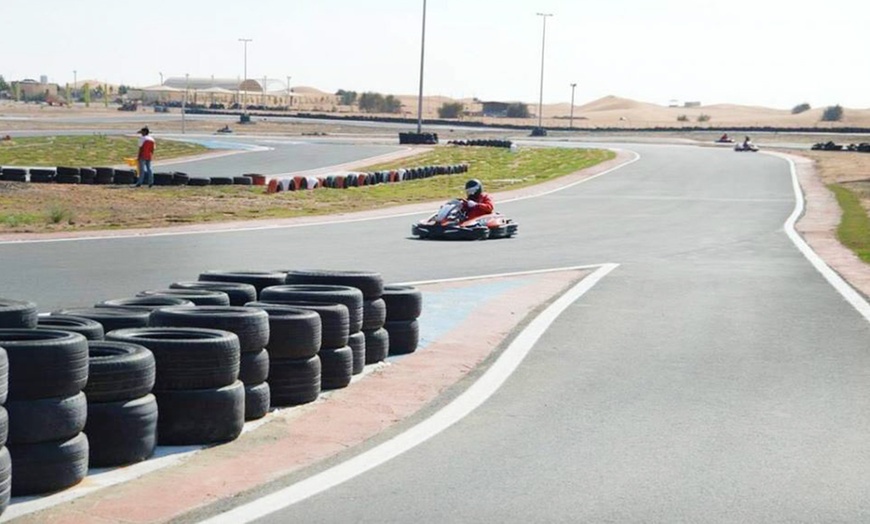 Image 6: Outdoor Karting Experience