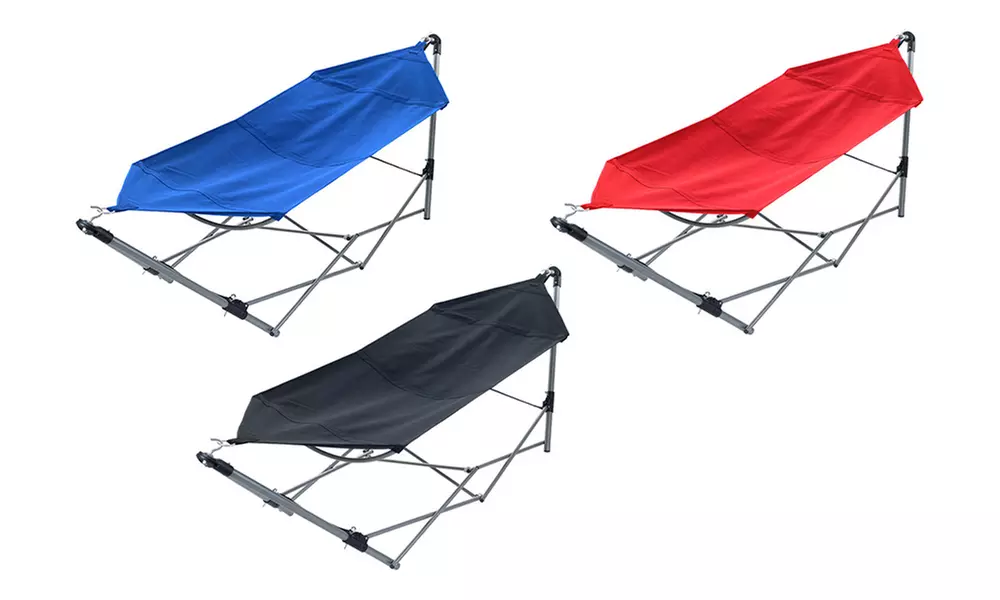 Stalwart Portable Hammock with Frame Stand and Carrying Bag - Primary Image