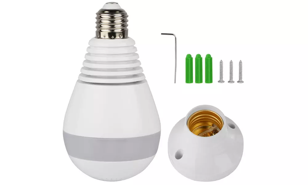 iMounTEK 960p HD Hidden Security IP Camera Light Bulb - Second Medium