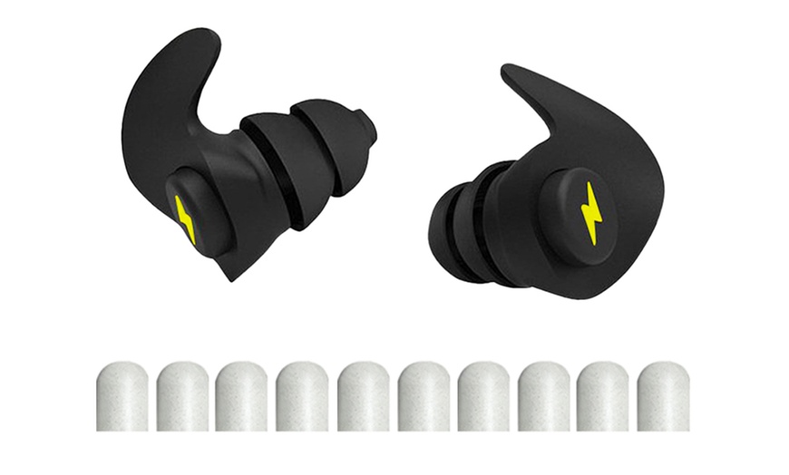 Image 3: Three Layers Sleeping Ear Plugs