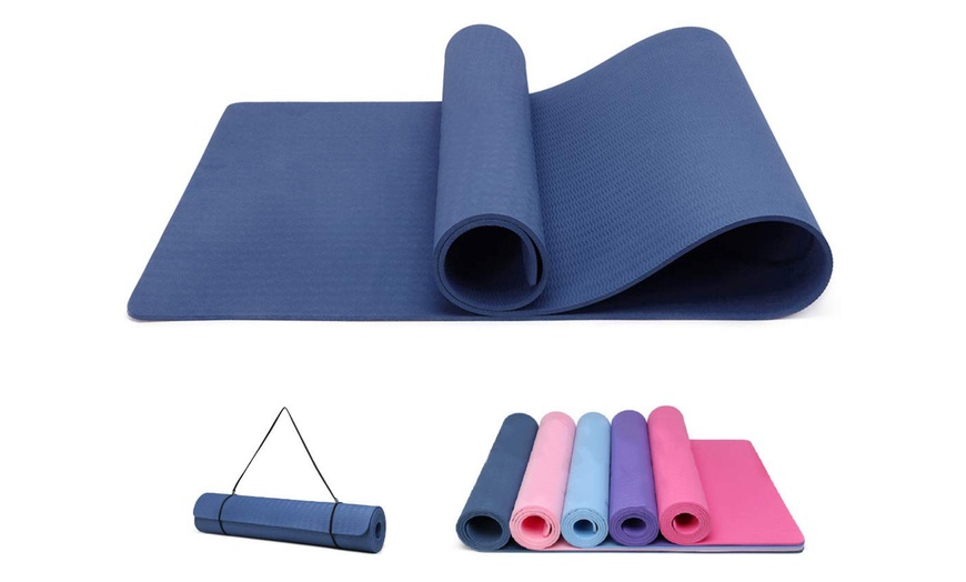 Image 3: Non-Slip Yoga Mat