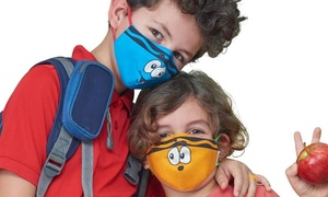 Five- or Ten-Pack of Reusable Face Masks for Kids