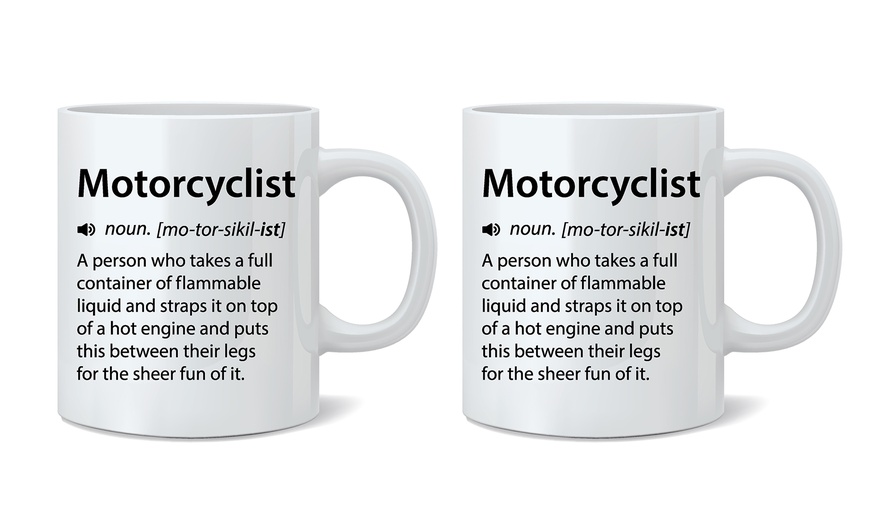 Image 29: One or Two Definition Novelty Mugs