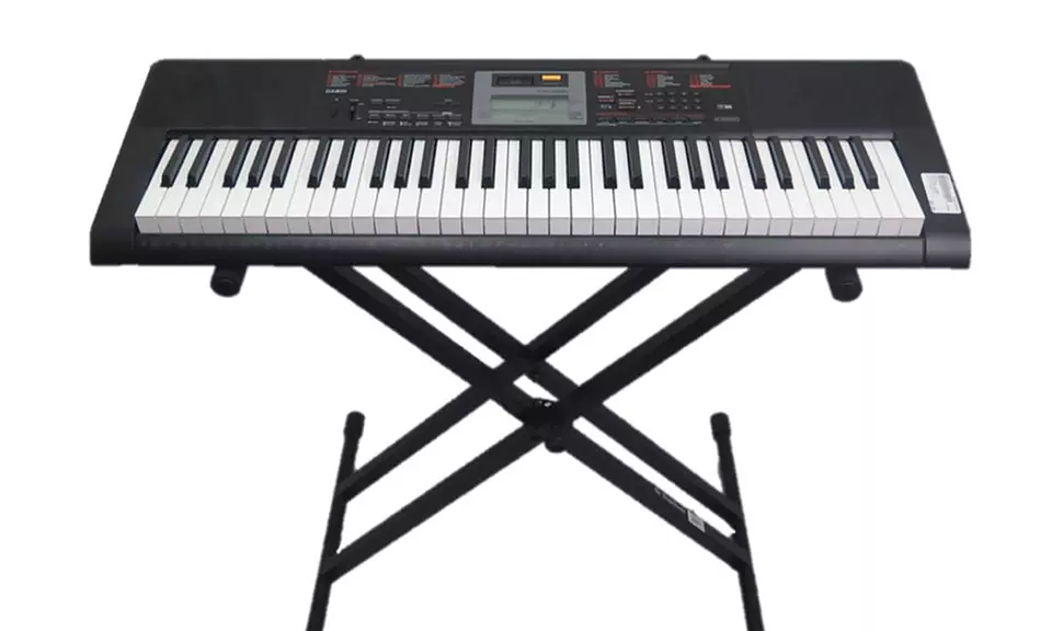 Casio 61-Key Portable Keyboard with Stand - Primary Image