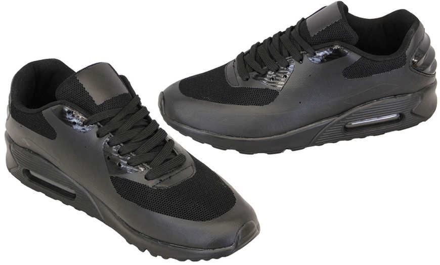 Image 2: Men's Lace-Up Bubble Trainers