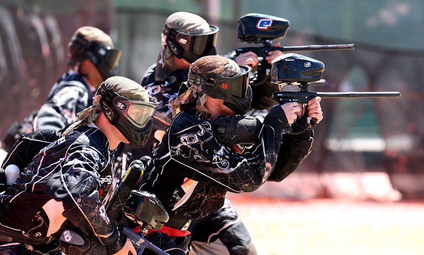 Image 5: Paintball Pass With Equipment