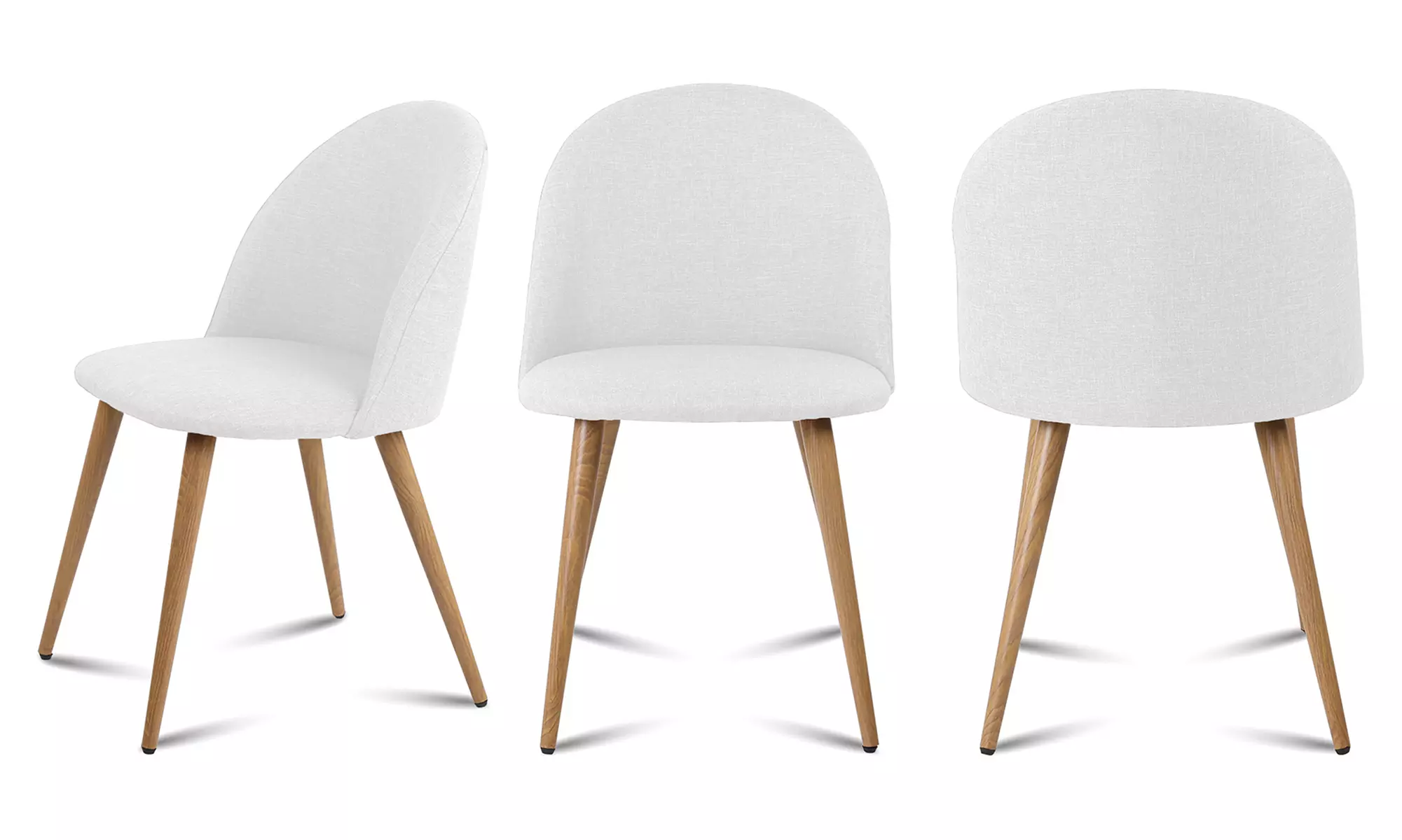 Lot de 2 ou 4 chaises scandinaves Sparing - Second Medium