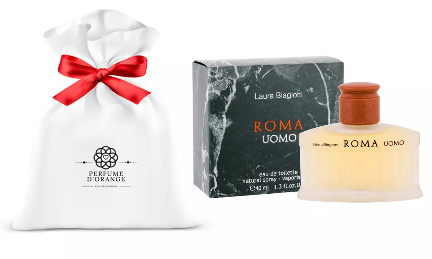 Profumo uomo Laura Biagiotti con sacchetto regalo