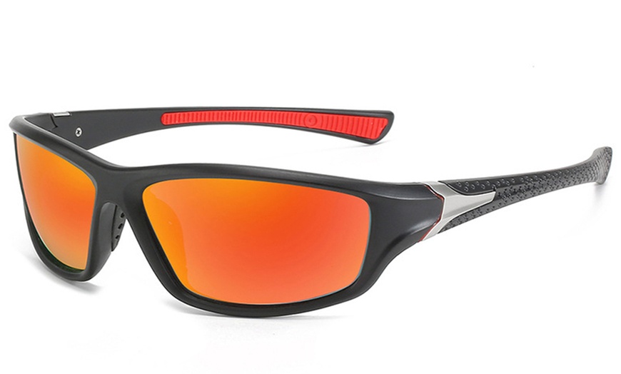 Image 9: Unisex Polarized Outdoor Cycling Sunglasses