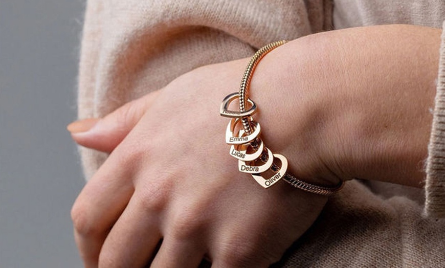 Image 12: Voor altijd bij je: gepersonaliseerd armbandje met naam of datum