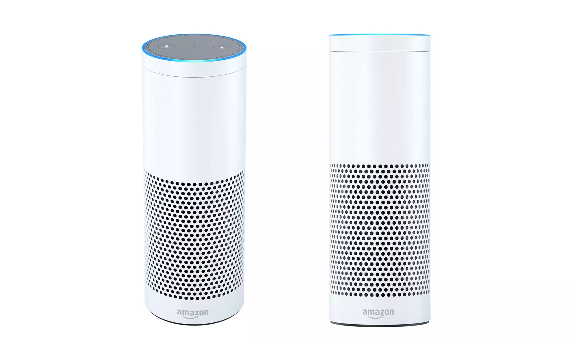 Amazon Echo Smart Speaker with Bluetooth, WiFi, and Alexa (1st Generation) - Primary Image