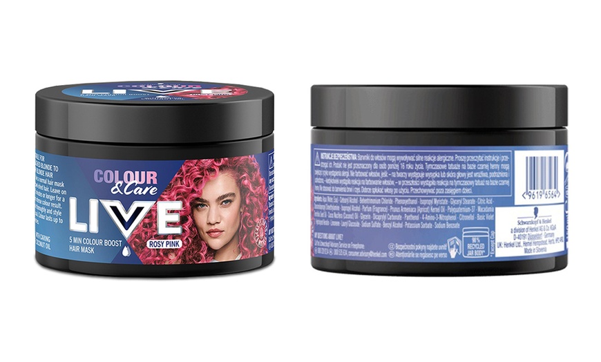 Image 3: Schwarzkopf Colour & Care Colour Boost Semi-Permanent Hair Mask 150ml