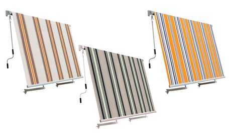 Tenda a caduta disponibile in 3 colori e 2 dimensioni