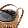 Image 7: Solar Watering Can Light - Warm White LED Rainfall Effect Garden Stake