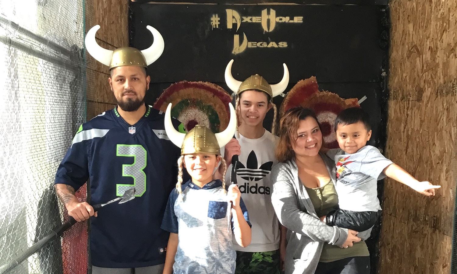 30-Minute Axe and Spear Throwing Session at Axehole Vegas (Up to 13% Off)