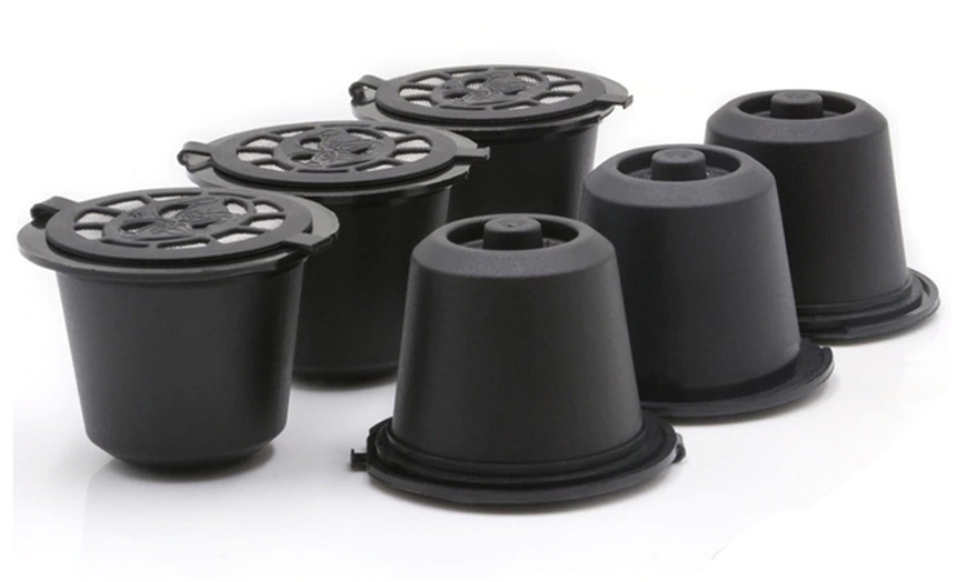 Image 3: 6 or 12 Nespresso-Compatible Refillable Coffee Capsules