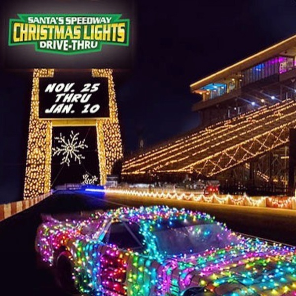 Holiday Lights Experience - Santa's Speedway Christmas Lights Drive-Thru | Groupon