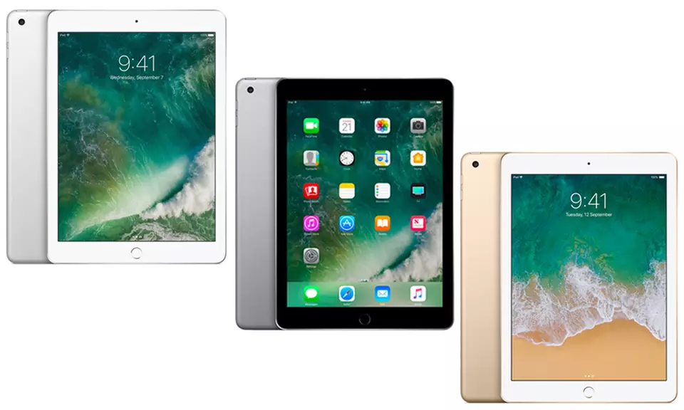 Apple iPad 5th Generation 32 or 128GB 9.7" WiFi Tablet (Refurbished A-Grade) - Primary Image