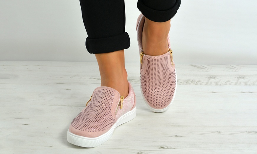 Image 3: Women's Slip-On Trainers