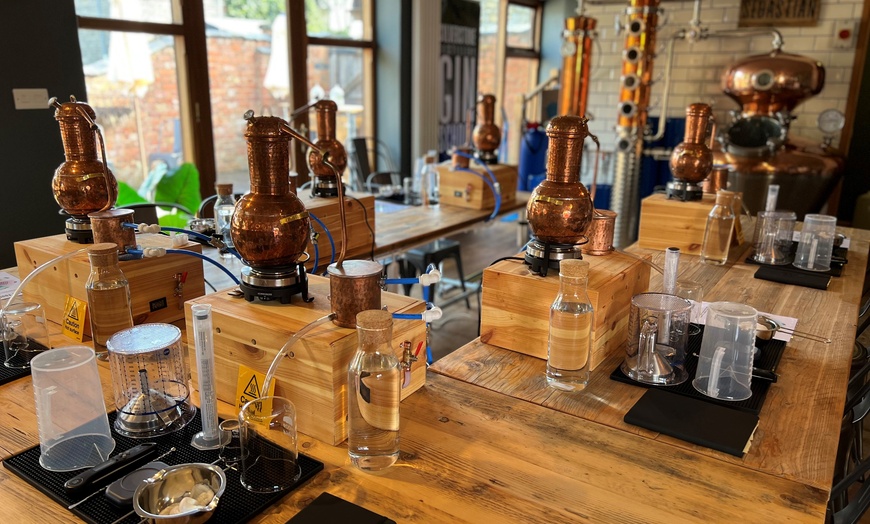 Image 1: Four-Hour Gin School Experience with Lunch at Silverstone Distillery