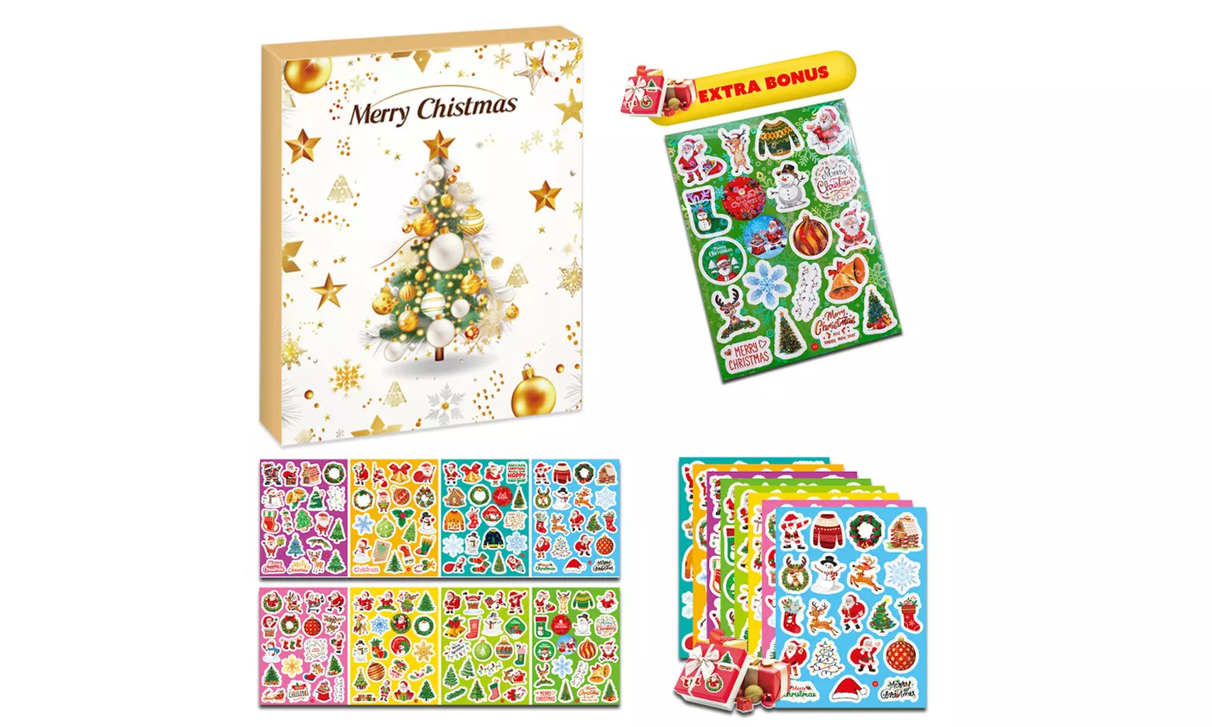 Calendario dell'Avvento 2025 con 24 gioielli