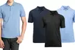 Men's Short-Sleeve Pique Polo Shirt (S-3XL; 3-Pack) - Second Medium