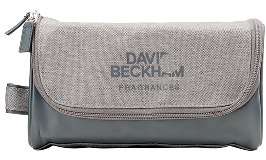 Image 2: David Beckham Wash Bag Gift Set