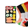 Image 4: 3, 4 or 5 Pairs of Salmon Sushi Funny Socks