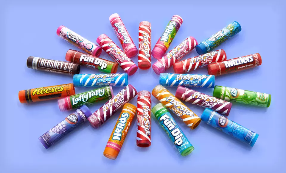 $4.99 for an 8-Pack of Candy-Flavored Lip Balms ($15 List Price). Three Options Available. - Primary Image