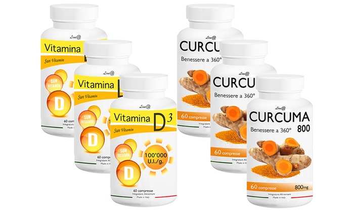 Cúrcuma Y Vitamina D3 Lineadiet Groupon Goods