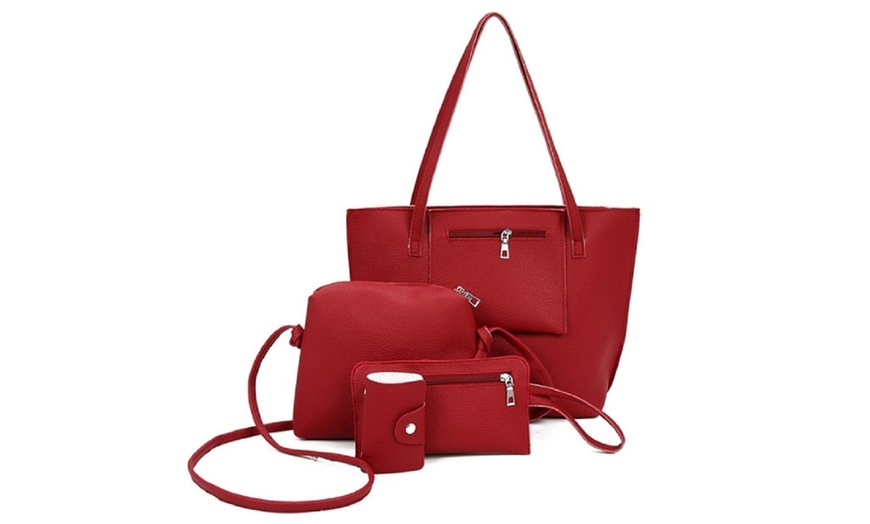 Image 2: Four-Piece Handbag Set