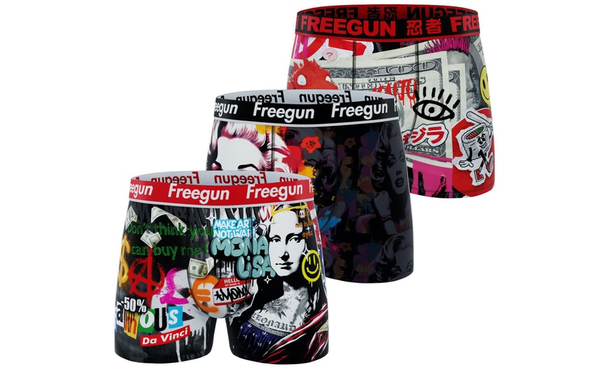 Image 4: Lot de 3, 4 ou 5 boxers Freegun