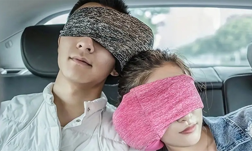 Image 6: Multifunctional Eye Mask with Neck Pillow 