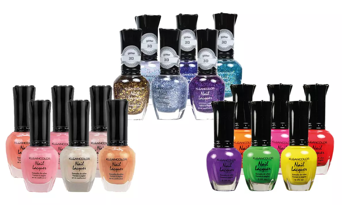 Best of Nail Polish by KleanColor (6- or 12-Piece) - Primary Image